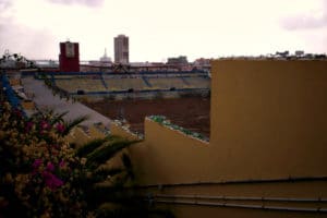 The abandoned UD Las Palmas stadium