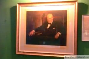 Winston Churchill on show at Las Palmas de Gran Canaria's British Club