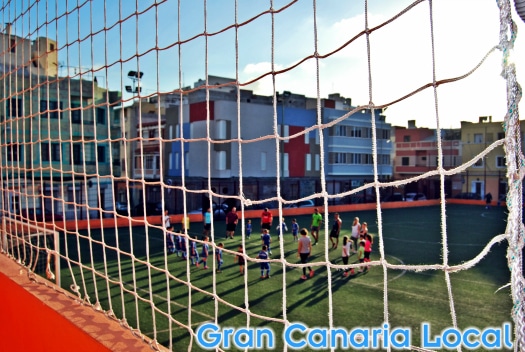 Gran Canaria football likes to involve the adults too