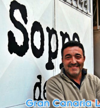Alecs Navio, the owner of Soppa de Azul