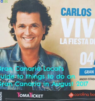 Things to do on Gran Canaria in August 2017 including catching Carlos Vives in concert