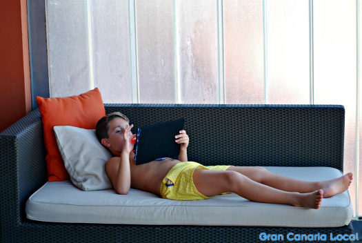 GCL Junior chillaxing at Sheraton Gran Canaria