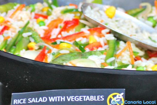 Sheraton Gran Canaria rice salad