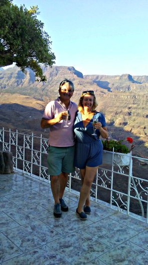 Jo and Marcel Hendrickx love living in the Gran Canaria countryside